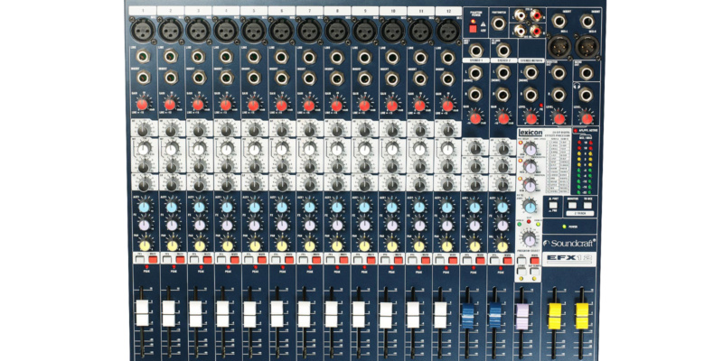Аренда Soundcraft EFX12
